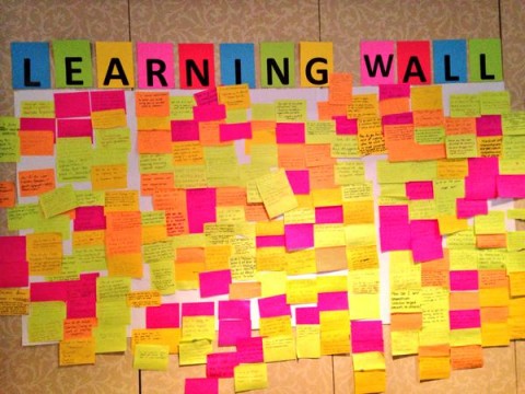 Learning Wall